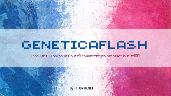 GeneticaFlash example