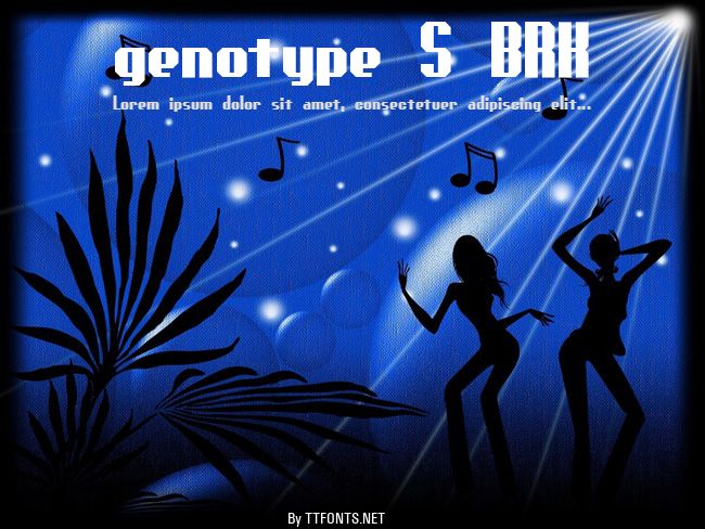 genotype S BRK example