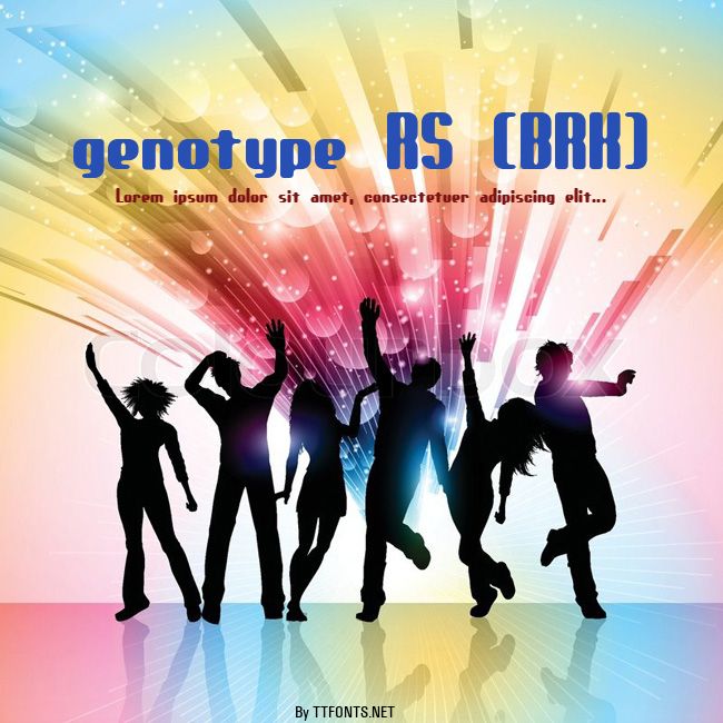 genotype RS (BRK) example