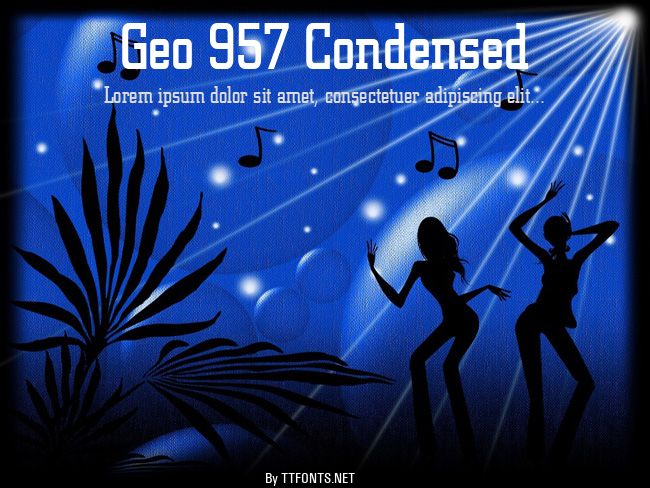 Geo 957 Condensed example