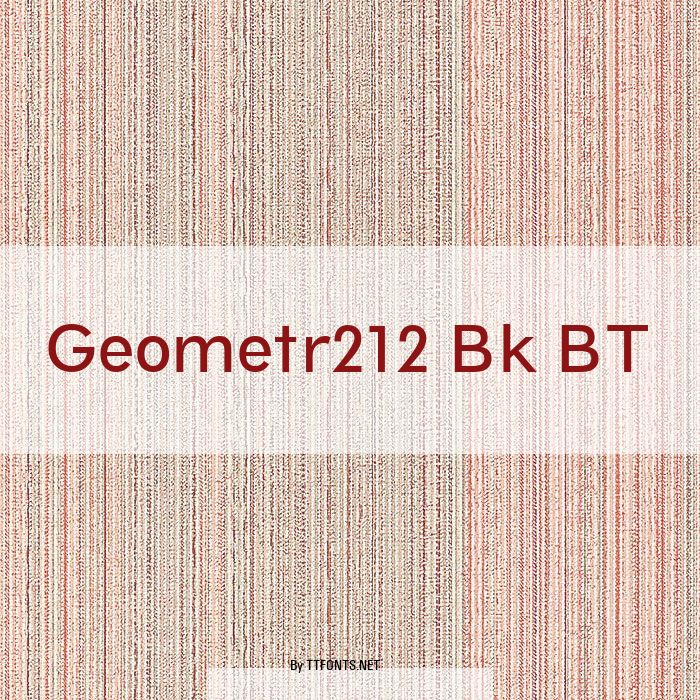 Geometr212 Bk BT example