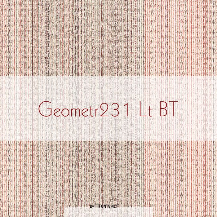 Geometr231 Lt BT example
