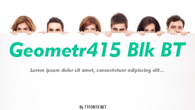 Geometr415 Blk BT example