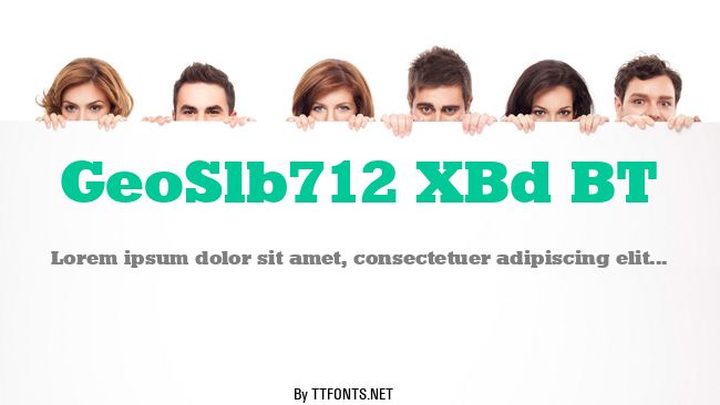 GeoSlb712 XBd BT example