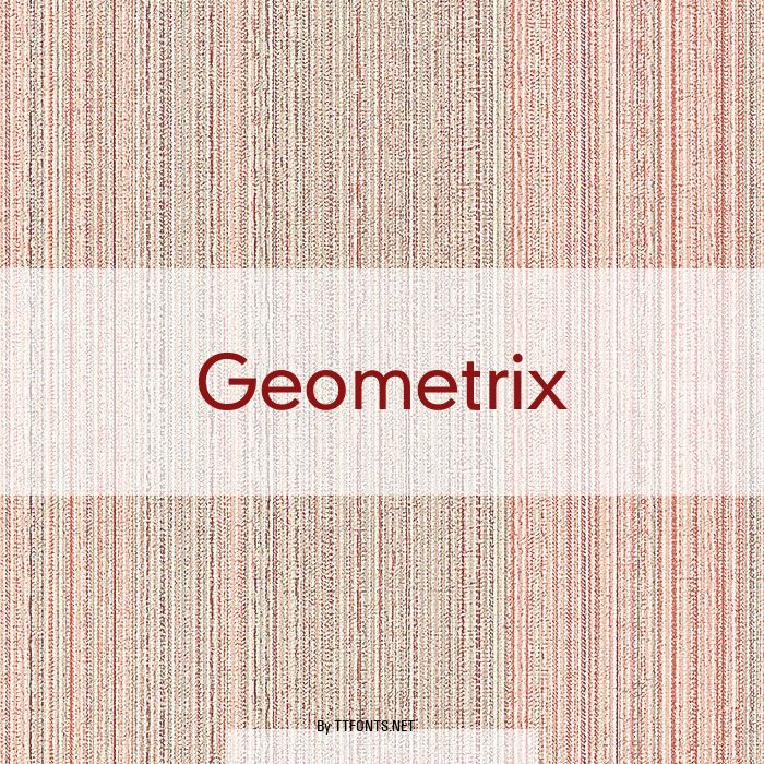 Geometrix example