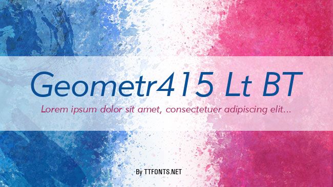 Geometr415 Lt BT example