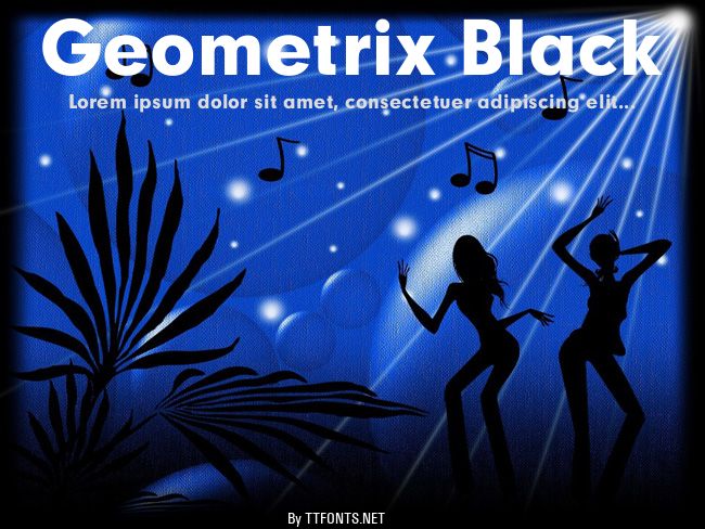 Geometrix Black example