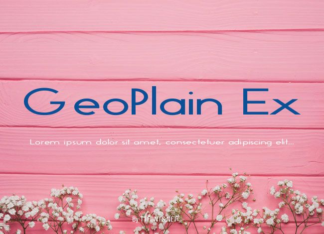 GeoPlain Ex example