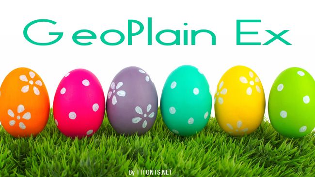 GeoPlain Ex example