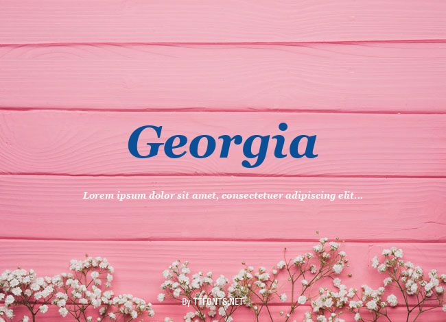 Georgia example