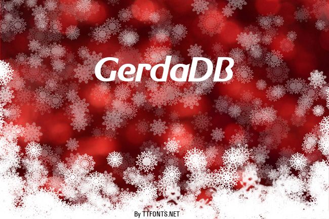 GerdaDB example