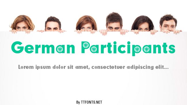 German Participants example