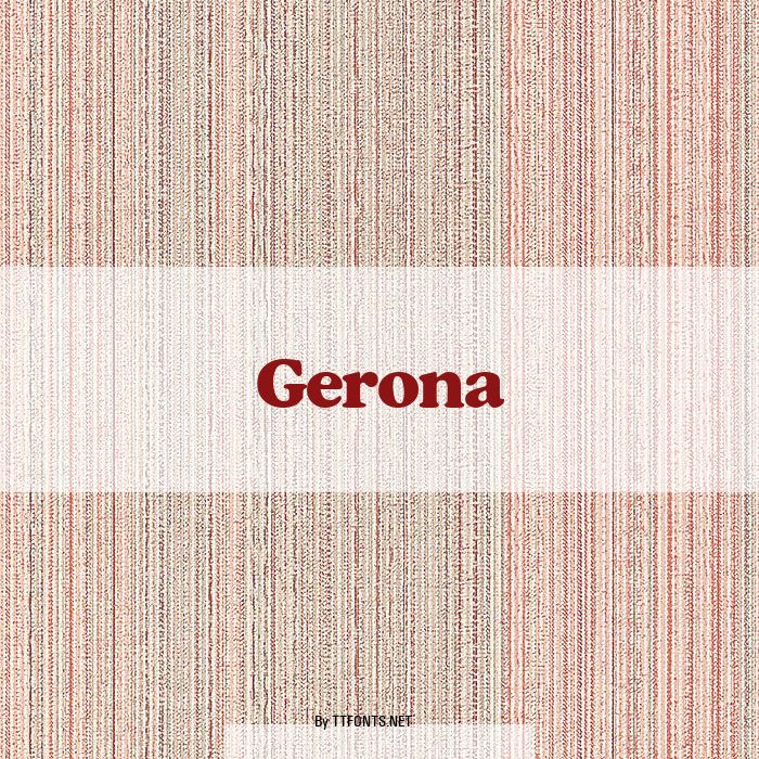 Gerona example