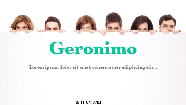 Geronimo example