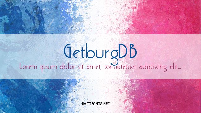 GetburgDB example