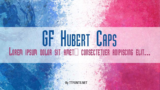 GF Hubert Caps example