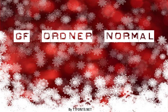 GF Ordner Normal example