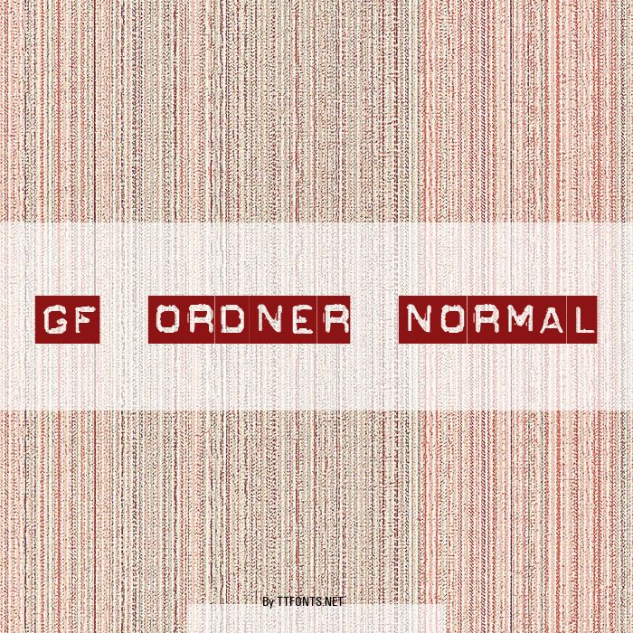 GF Ordner Normal example
