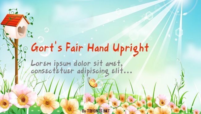 Gort's Fair Hand Upright example
