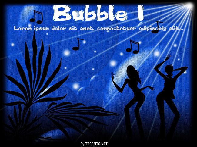 Bubble 1 example