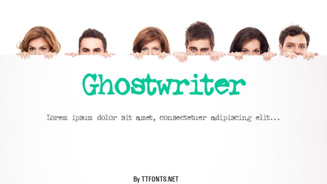 Ghostwriter example