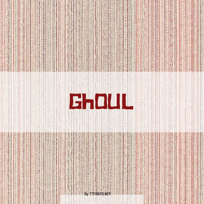 Ghoul example