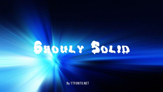 Ghouly Solid example