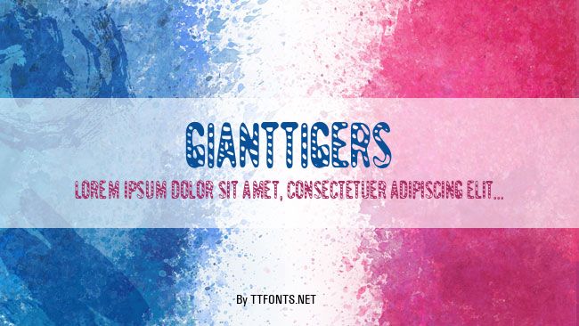 GiantTigers example