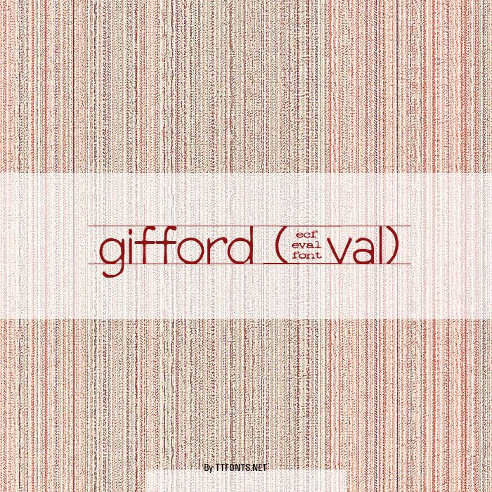 gifford (eval) example