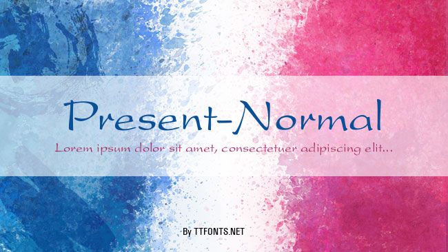 Present-Normal example