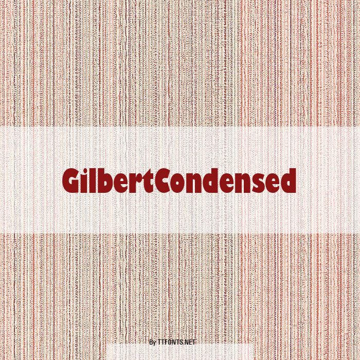 GilbertCondensed example