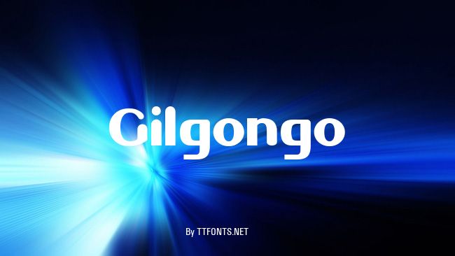 Gilgongo example