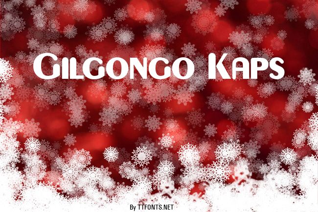Gilgongo Kaps example