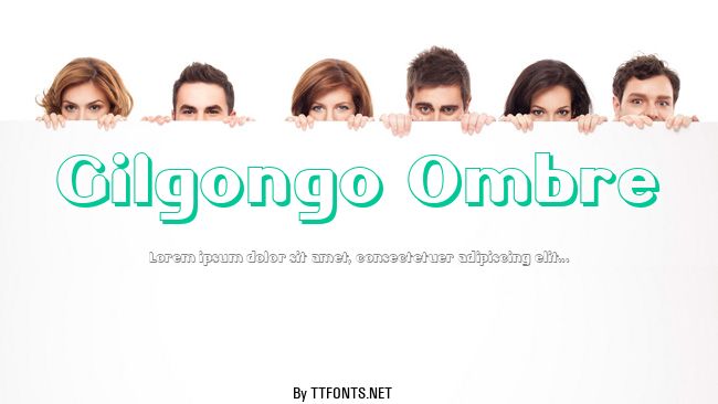 Gilgongo Ombre example