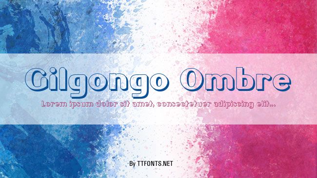 Gilgongo Ombre example