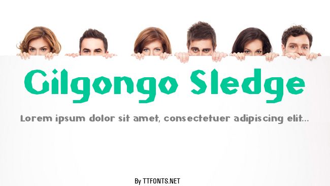 Gilgongo Sledge example