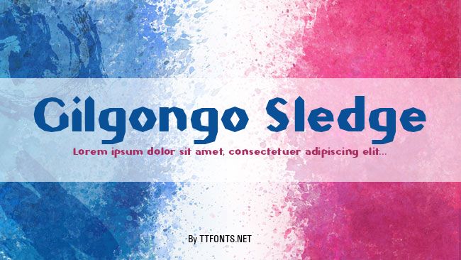 Gilgongo Sledge example