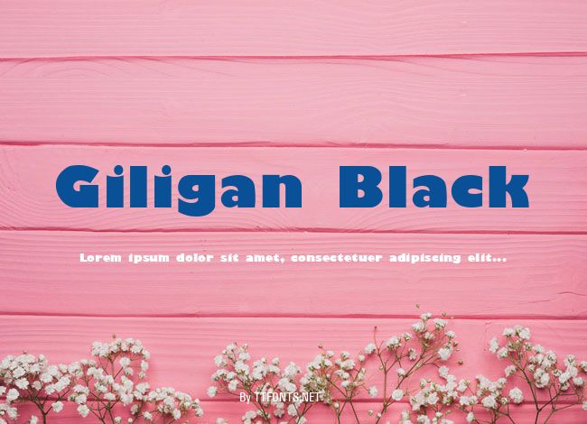 Giligan Black example