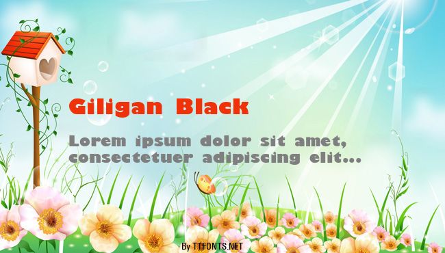 Giligan Black example
