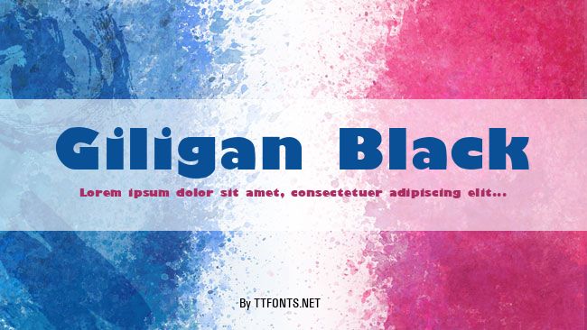 Giligan Black example