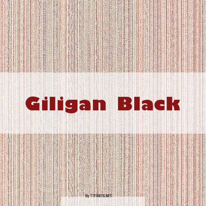 Giligan Black example