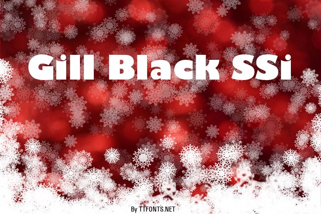 Gill Black SSi example