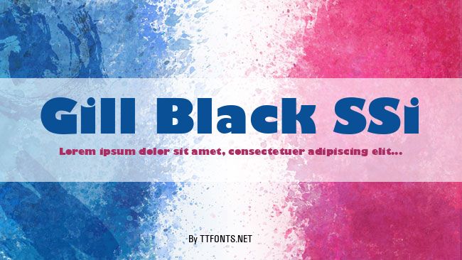 Gill Black SSi example