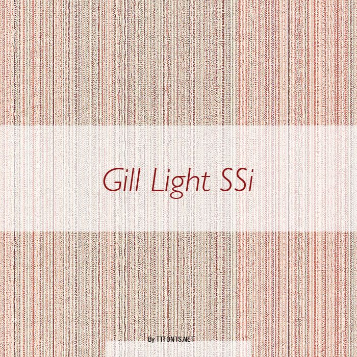 Gill Light SSi example