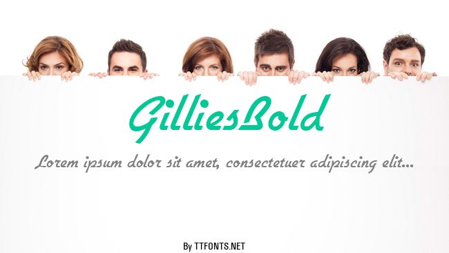 GilliesBold example