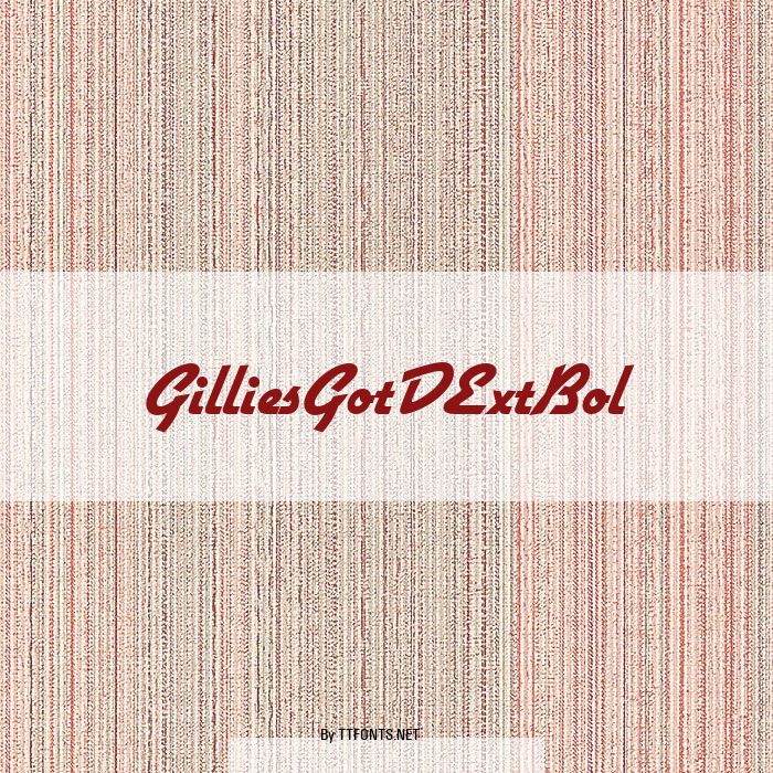 GilliesGotDExtBol example