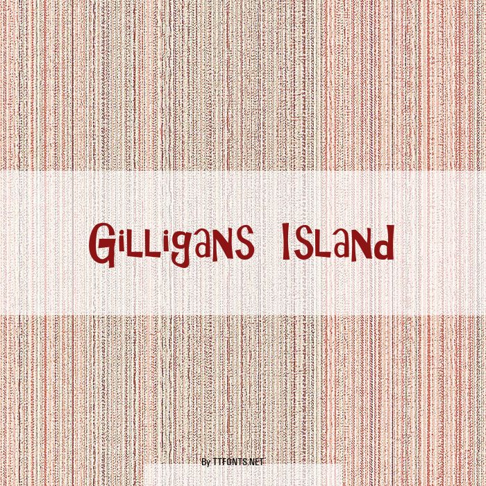 Gilligans Island example