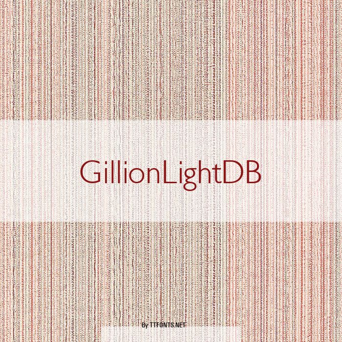 GillionLightDB example