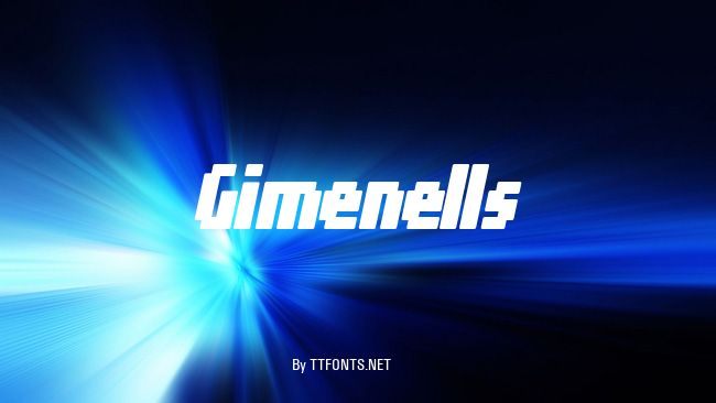Gimenells example