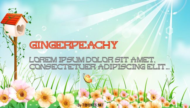 GingerPeachy example